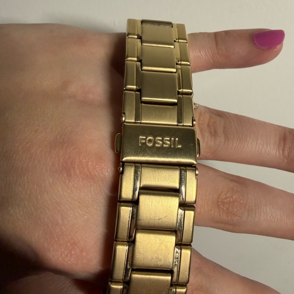 Fossil Gold Chronograph Men's Watch - Picture 5 of 6